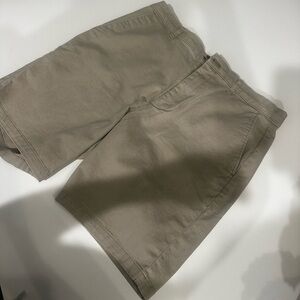 Calvin Klein Men's Khaki Flat Front Shorts